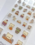 Halloween Bears Sticker Sheet