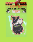 Witchy Ghost Cauldron Car Air Freshener