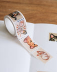 Tabby Cats Stamp Washi Tape