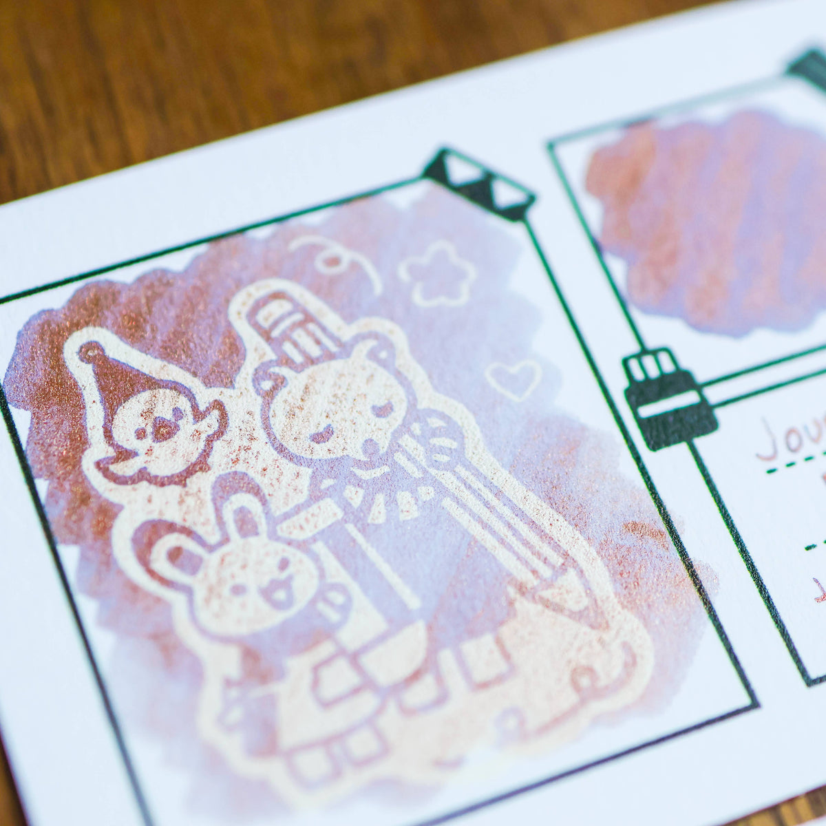 Little Journal Ink Swatch Cards