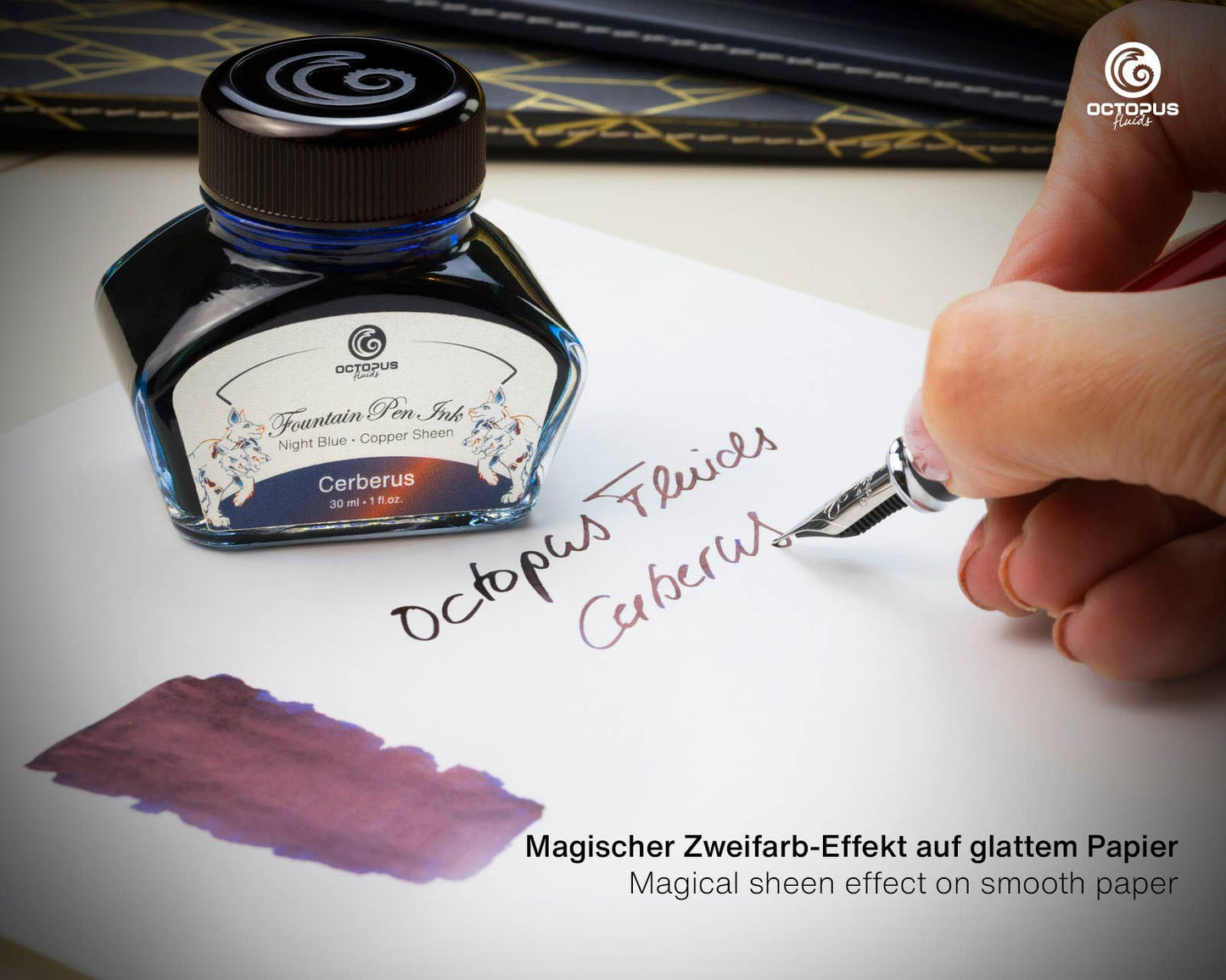 Sheen Cerberus Blue Fountain pen ink