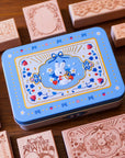 Strawberry Bunny Stamp Tin