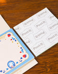 Golden Bunny Sticky Notes