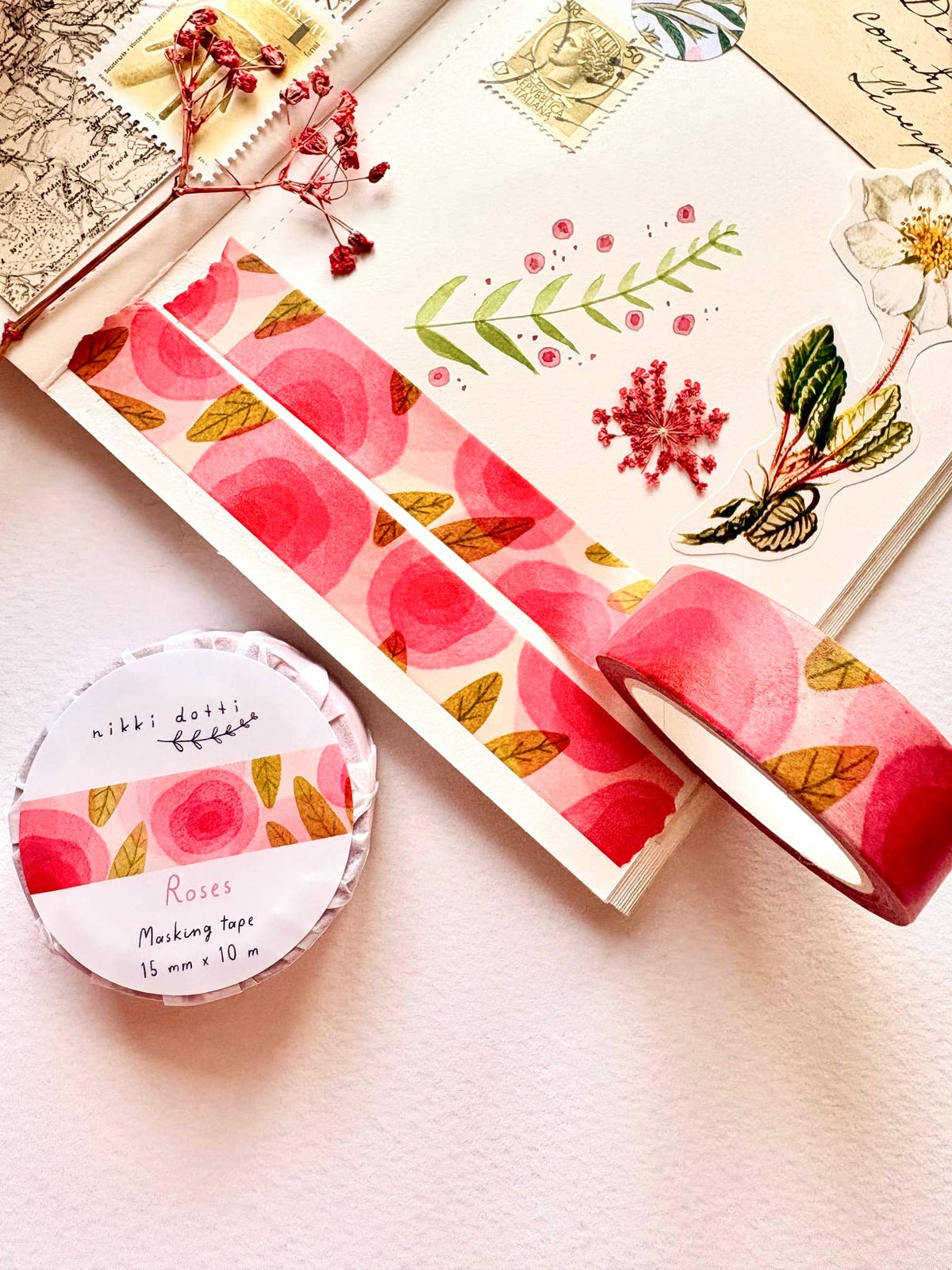Roses Washi Tape