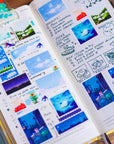 Sky Scenery Stamps Sticker Sheet