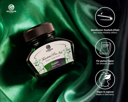 Sheen Goblin Green Fountain Pen Ink