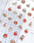 Louie the Chick Clear Sticker Sheet