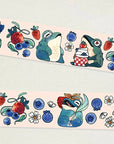 Frogs & Berries Washi Tape