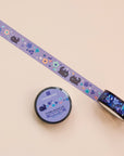 Floral Black Cat PET Tape