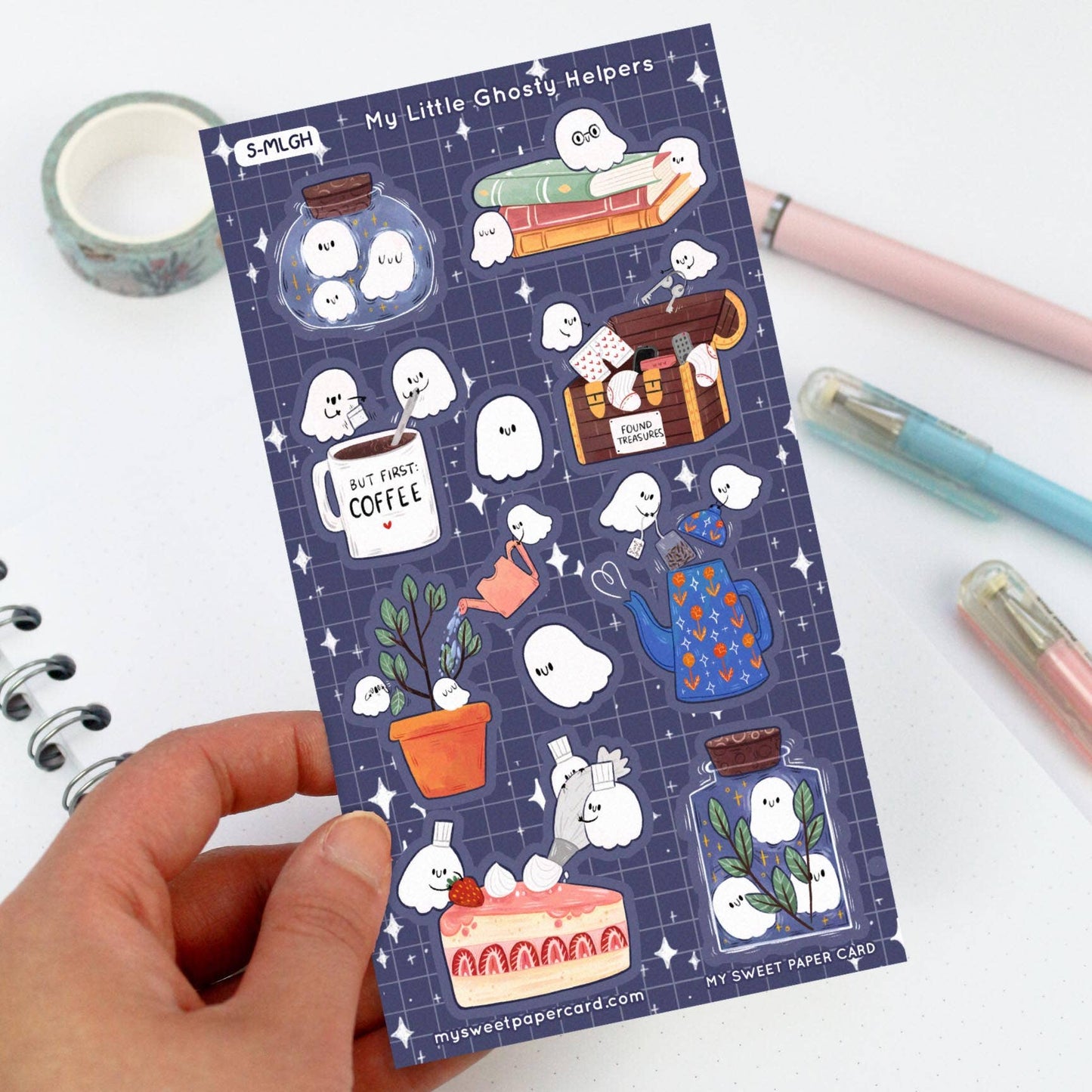 My little Ghosty helpers - Stickers Sheet