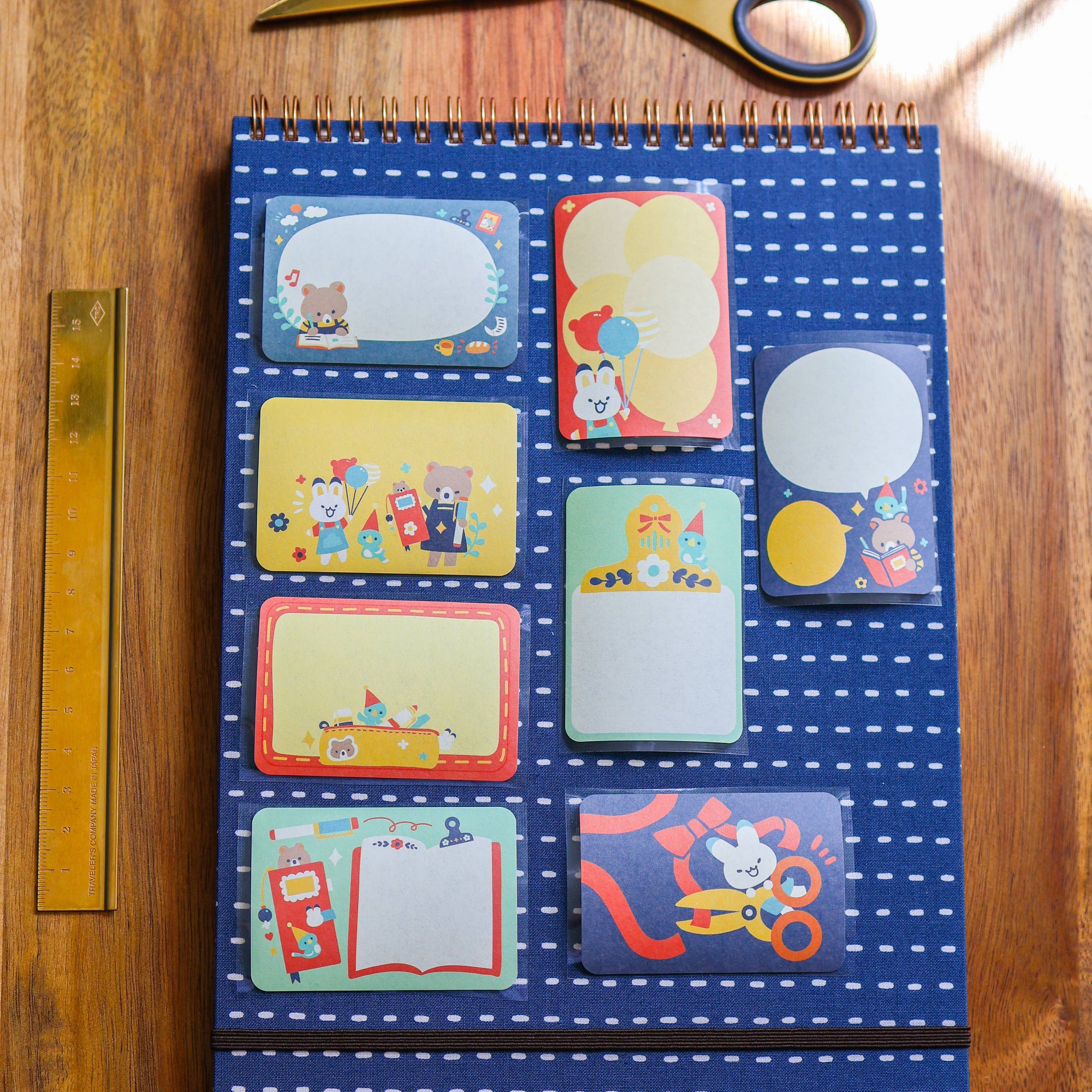 Journal and Craft Paper Roll Labels