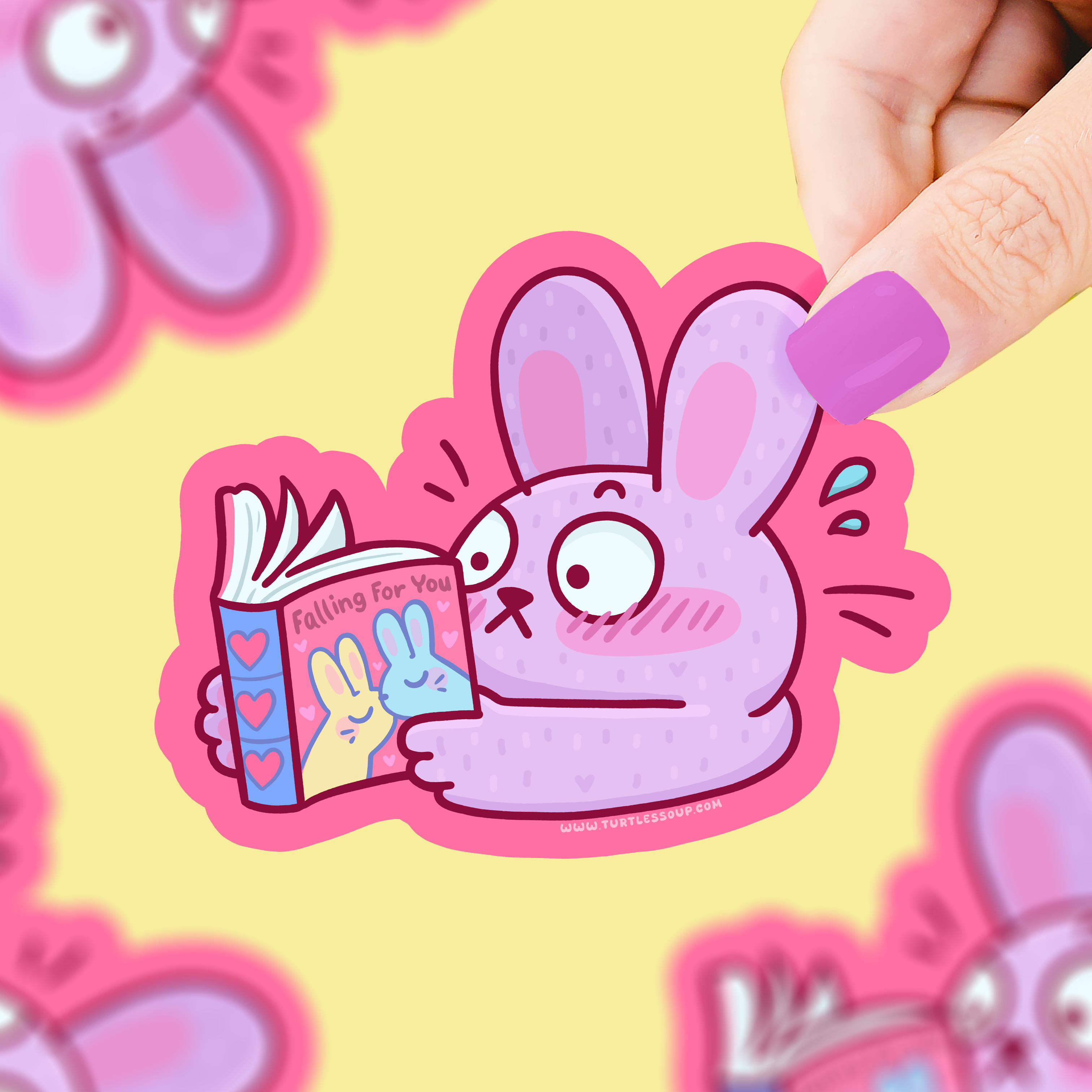 Smut Reader Vinyl Sticker – Suteki Stickers