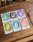 Flower Tales Ink Cards
