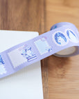 Star Bouquet Kiss Cut Paper Roll Labels