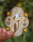 Early Blooms Holographic Vinyl Sticker
