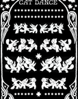 Cat Dance sticker sheet 
