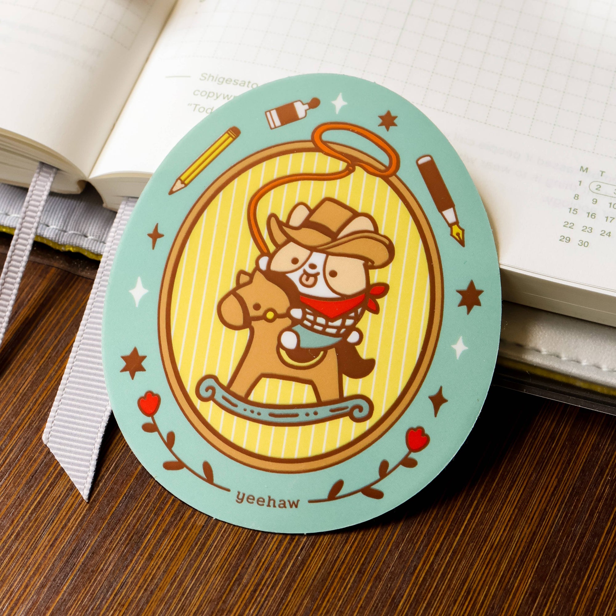 Yeehaw! Vinyl Sticker
