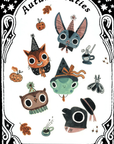 Autumn Cuties sticker sheet