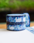 Floral White Cat PET Tape