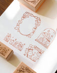 Strawberry Bunny Stamp Tin