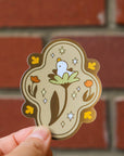 Early Blooms Holographic Vinyl Sticker