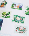 Plants and Critters Stamp Washi Tape