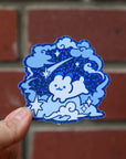 Sparkling Night Holographic Vinyl Sticker