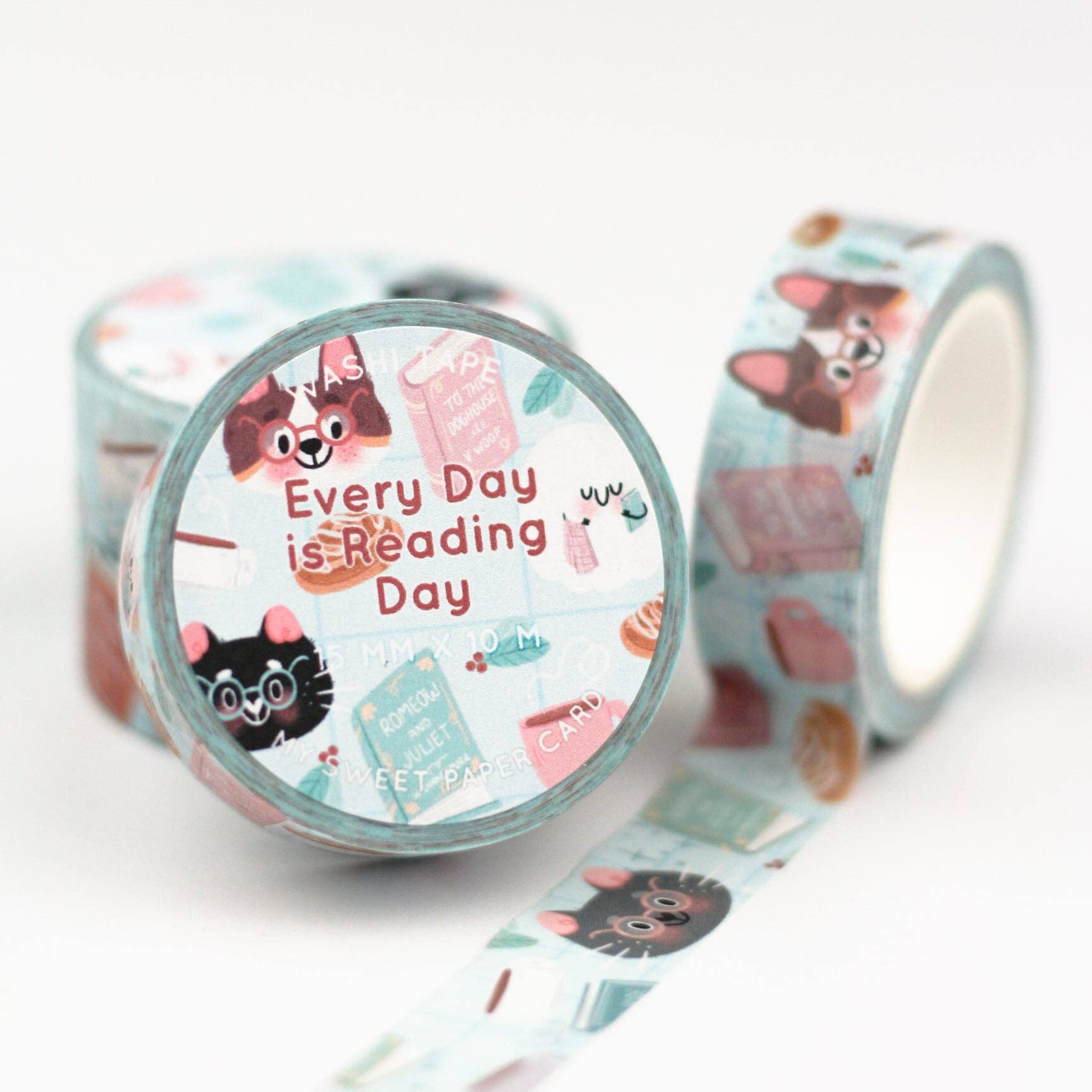 Every Day is Reading Day Washi Tape