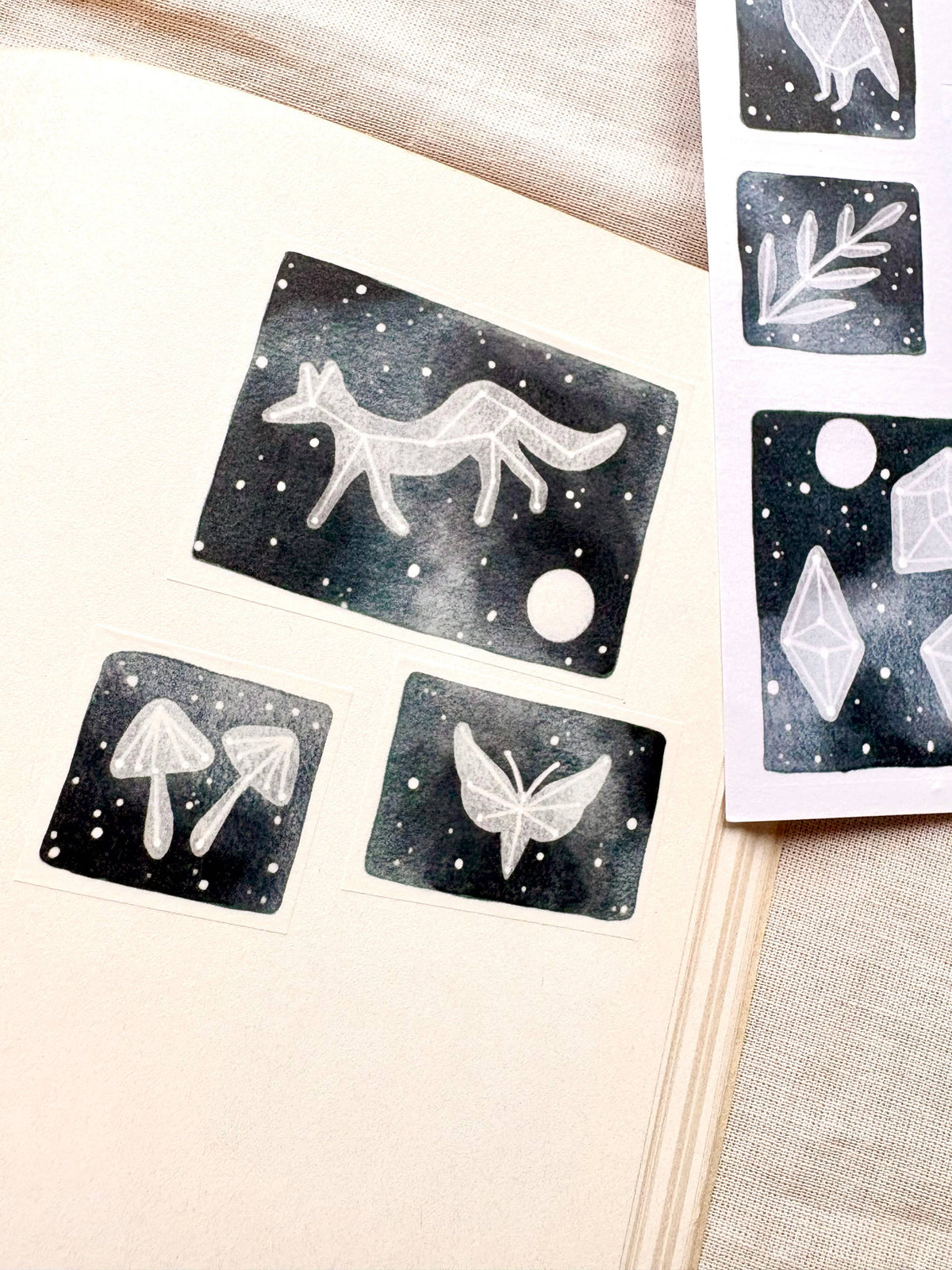 Star Signs Sticker Sheet