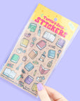Cosy Reading Sticker Sheet