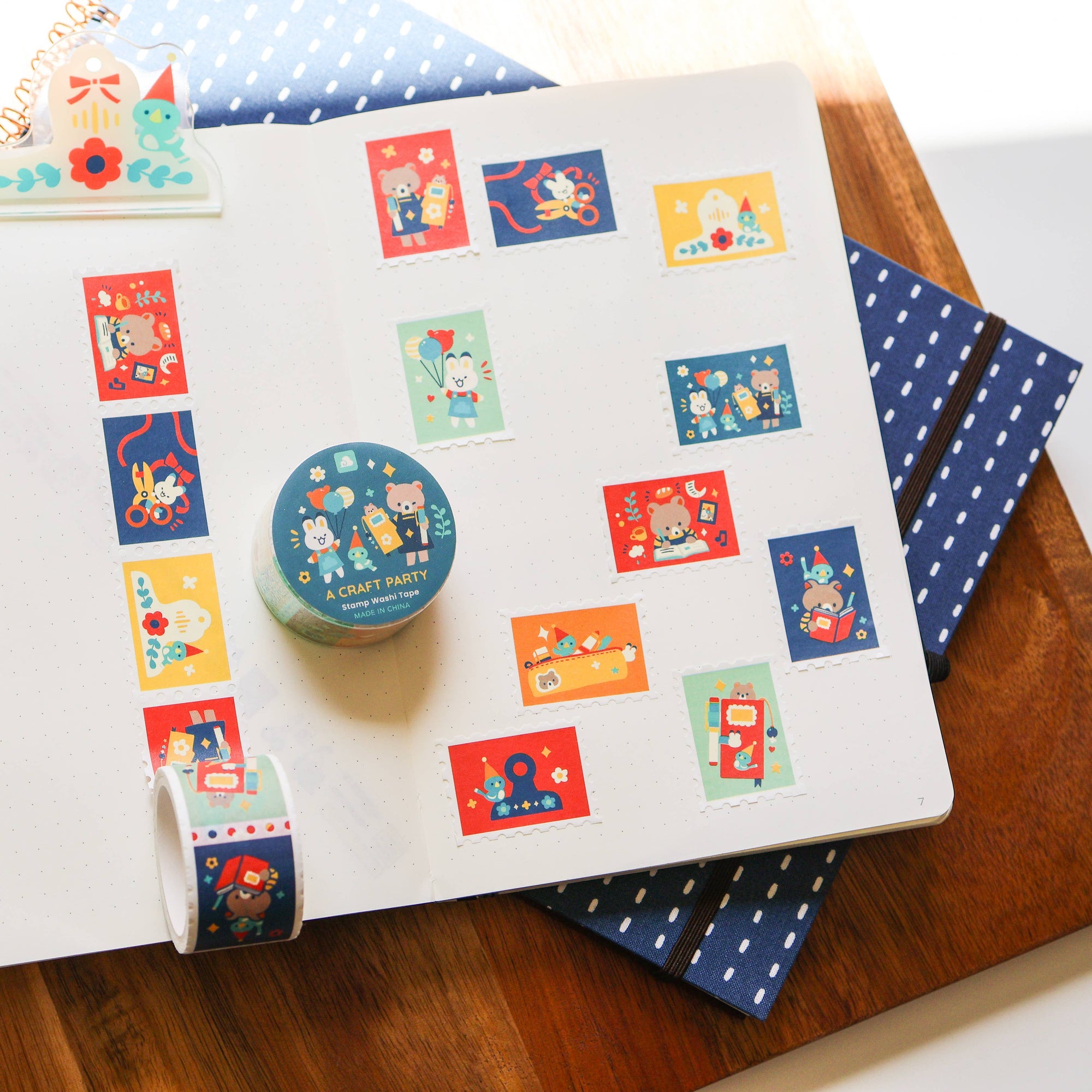 A Craft Party Stamp Washi Tape