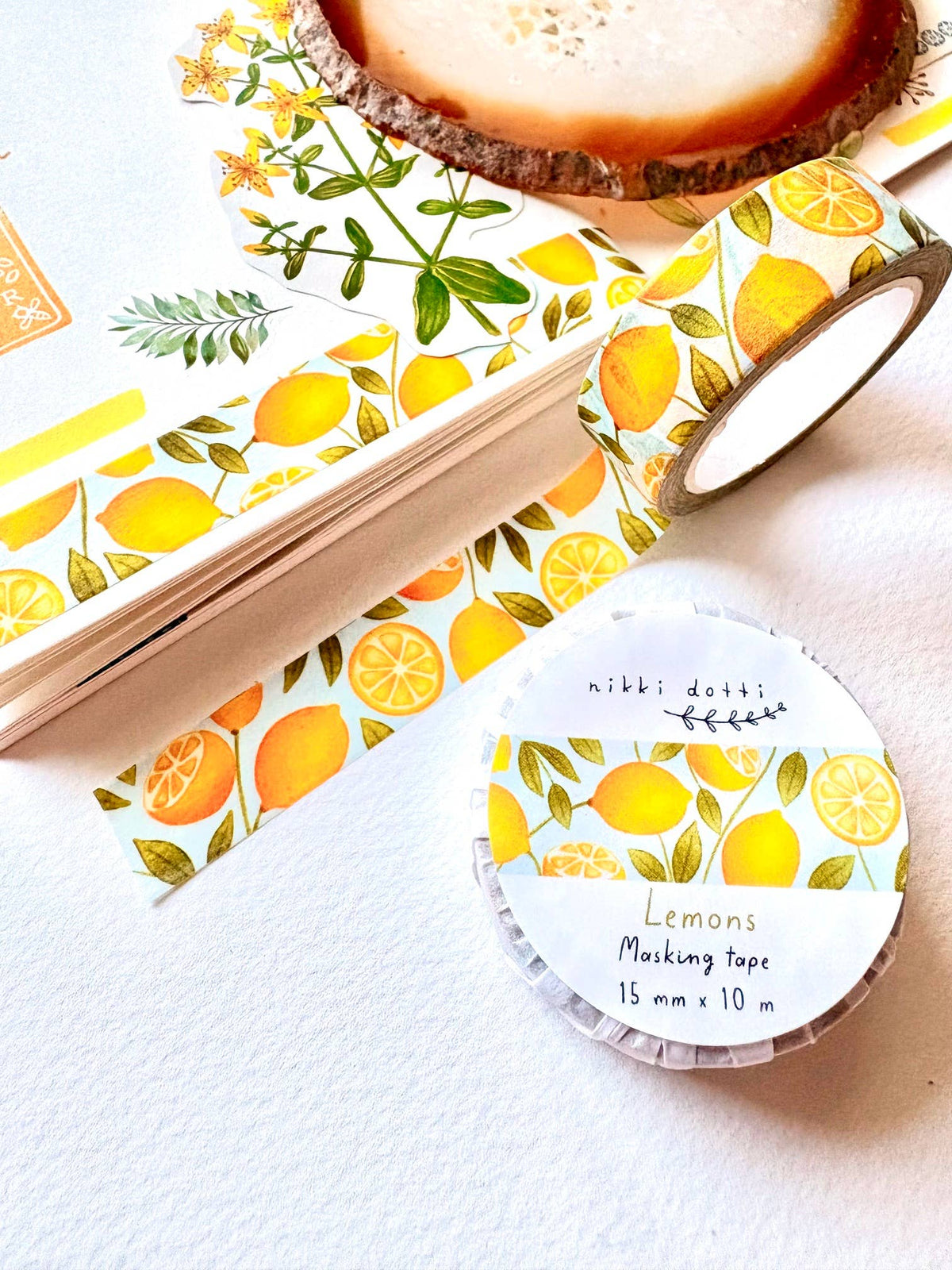 Lemons Washi Tape