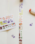 Brush, Pens, and Cats PET Tape
