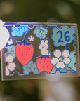 Berries Postage Transparent Vinyl Sticker