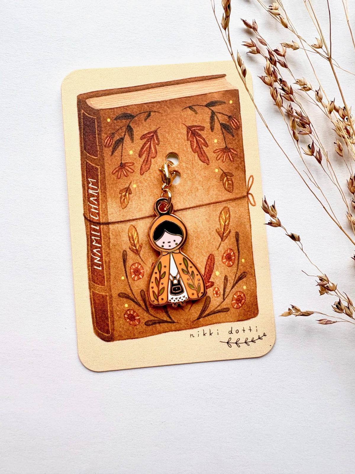 Dotti Girl Enamel Charm