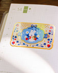 Strawberry Harvest Holographic Vinyl Sticker