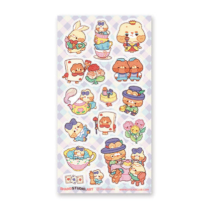 Kawaii Wonderland Sticker Sheet