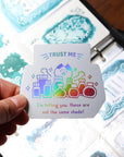 Trust Me... They're Different Vinyl Sticker