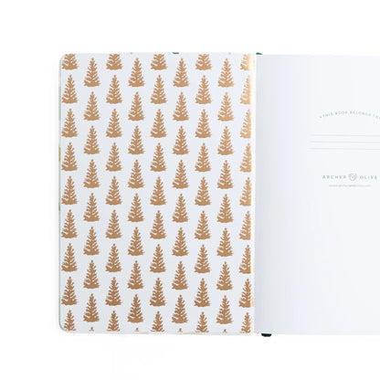 Fox In Winter Woods: Traveler's Dot Grid Notebook