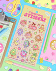 Cute Fruit Friends Sticker Sheet