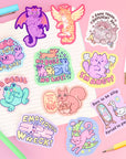 Angel Kitty Sticker