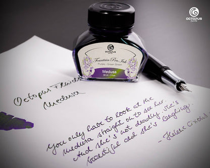 Sheen Medusa Purple Fountain Pen Ink