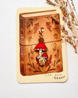 Mushroom Enamel Charm