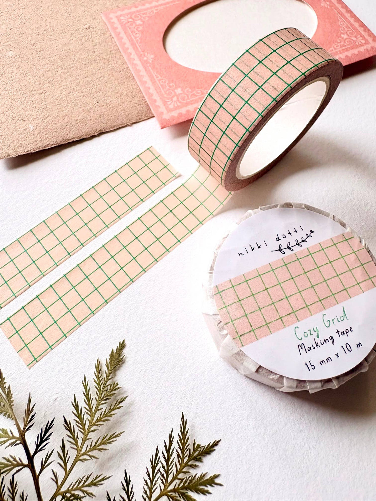 Cozy Grid Washi Tape
