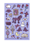 Goth Romance Sticker Sheet
