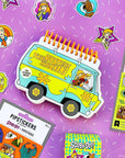 Scooby-Doo Mystery Machine Notebook & Sticker Set