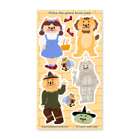 The Wizard of Oz - Stickers Sheet