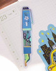 Vinyl Sticker (Holographic) Rabbit Fountain Pen
