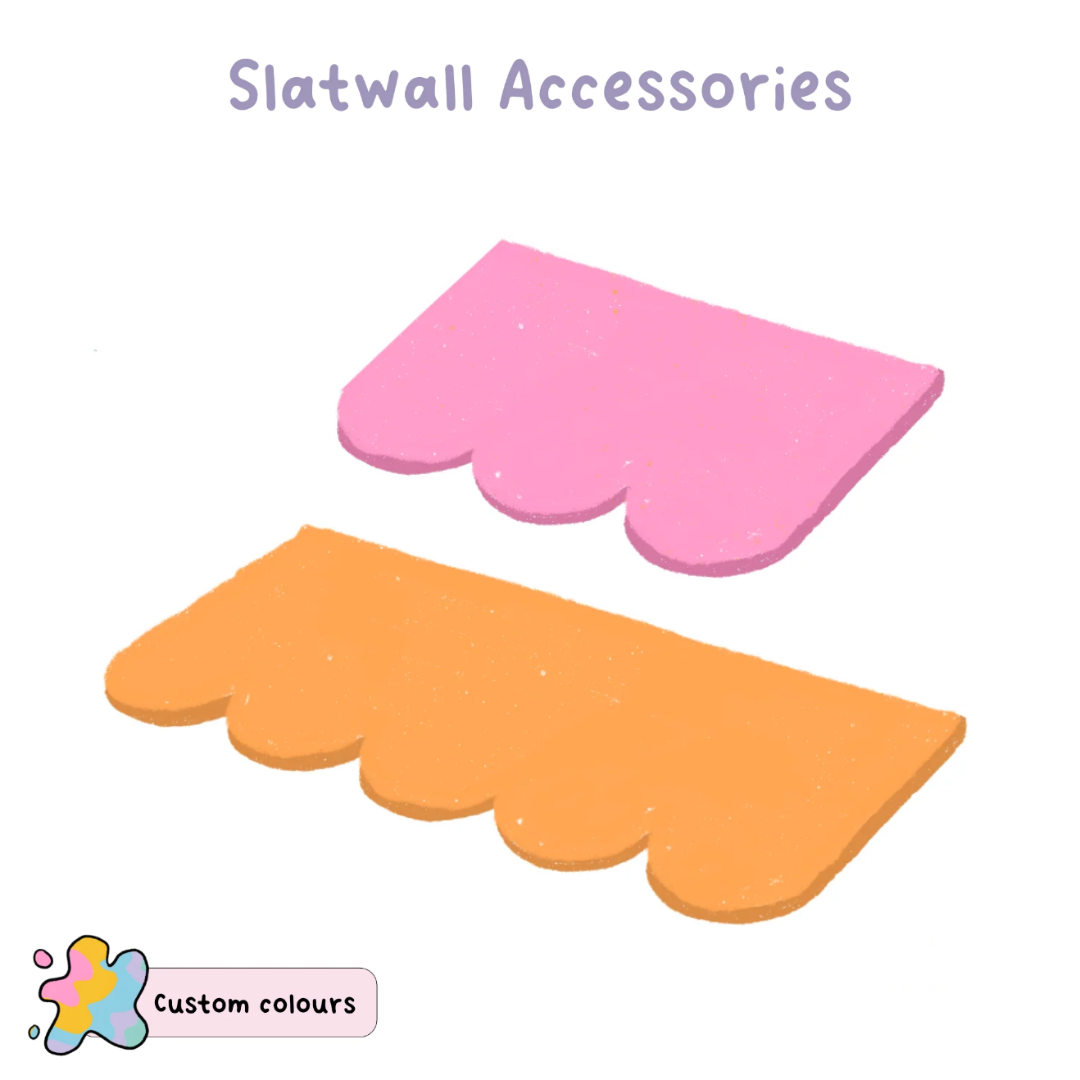 Slatwall Display Shelf