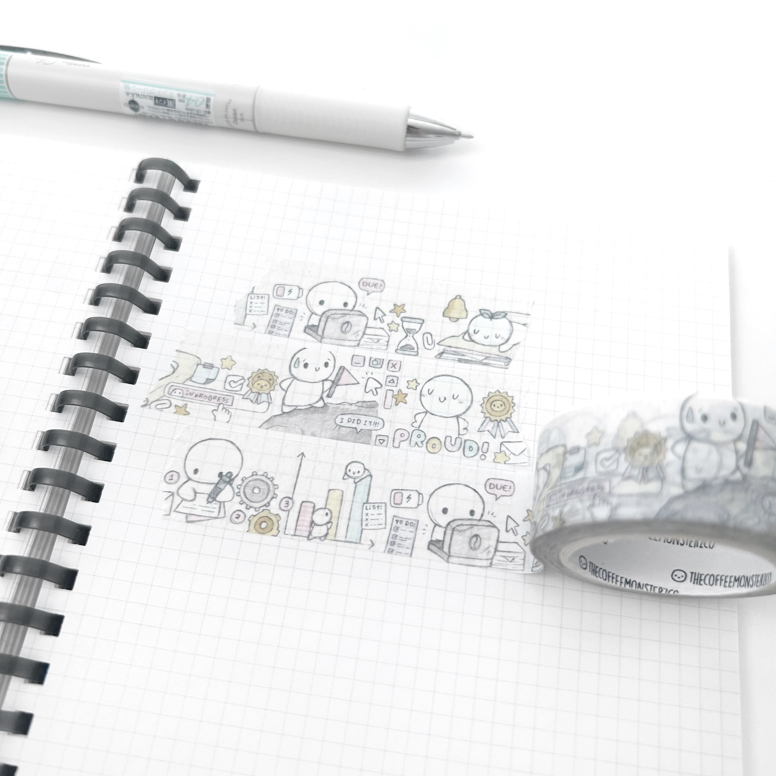 Goals &amp; Accomplishments Washi Tape 20mm